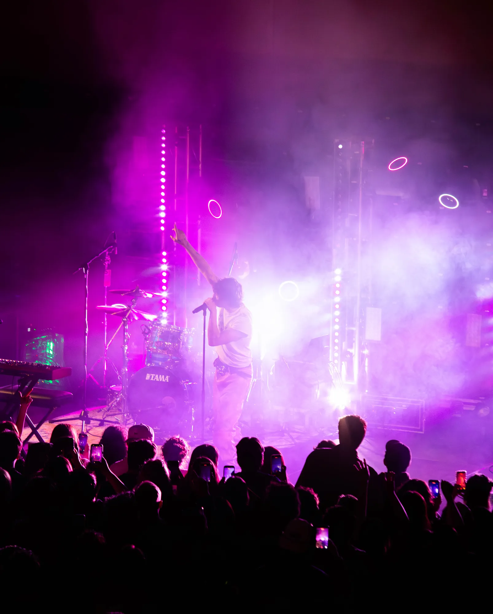 Misty mountains