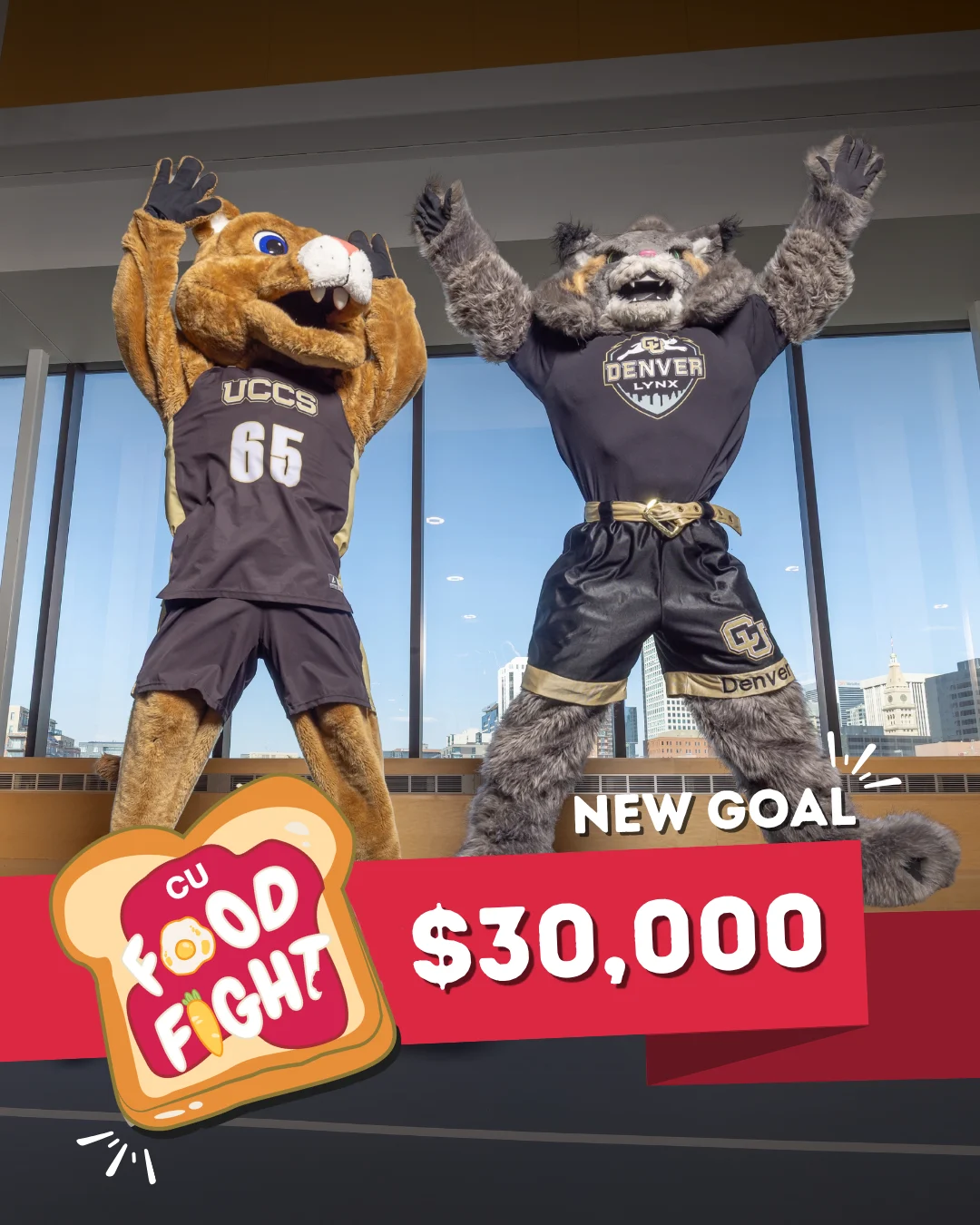 Food Fight Update — CU Food Fight goal announcement